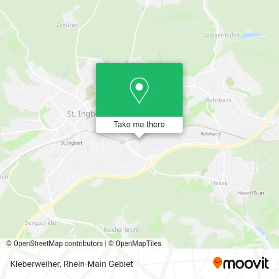 Карта Kleberweiher