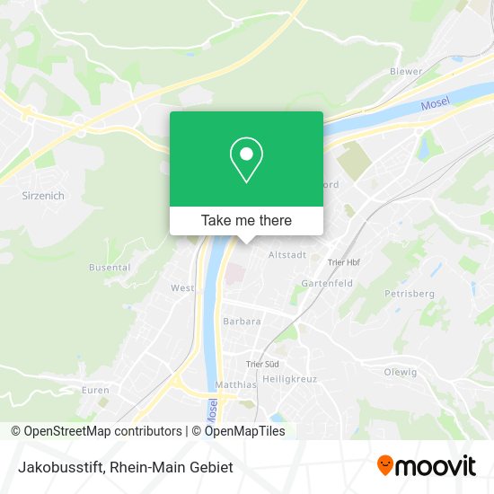Карта Jakobusstift