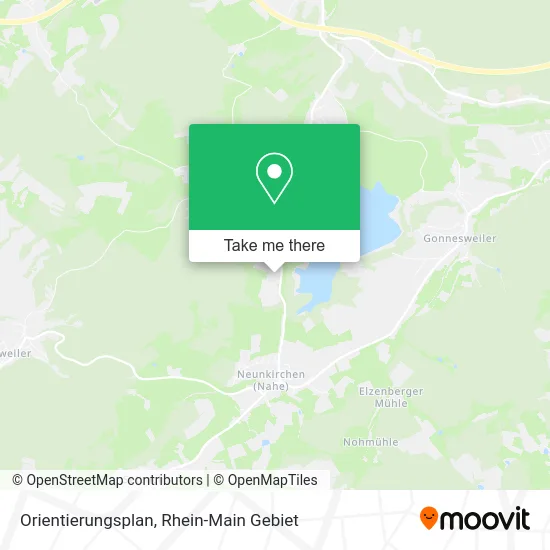 Карта Orientierungsplan