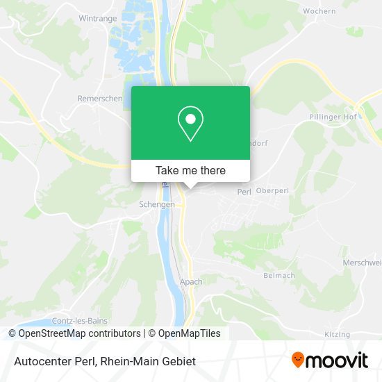 Autocenter Perl map