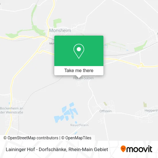 Карта Laininger Hof - Dorfschänke