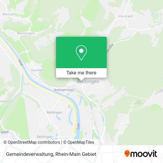 Карта Gemeindeverwaltung