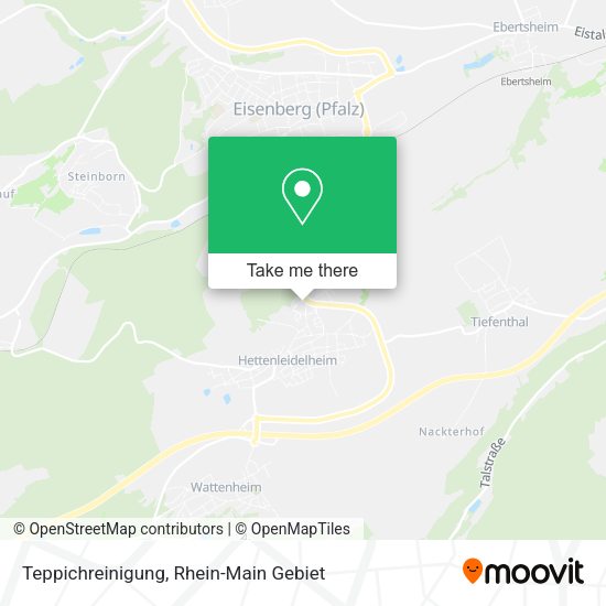 Карта Teppichreinigung