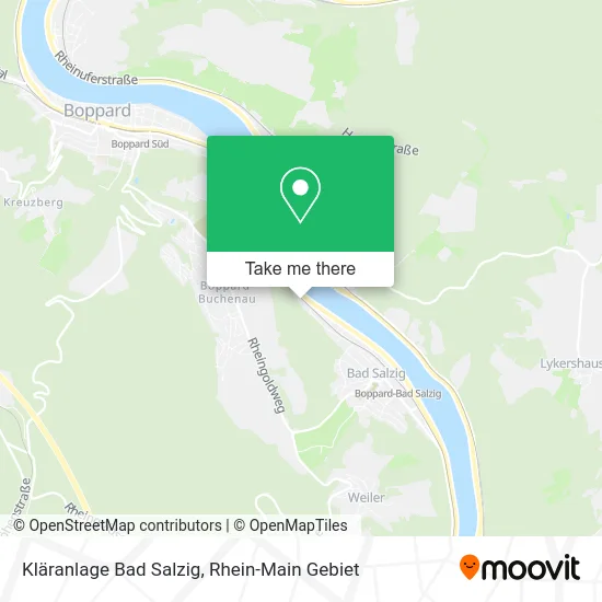 Карта Kläranlage Bad Salzig