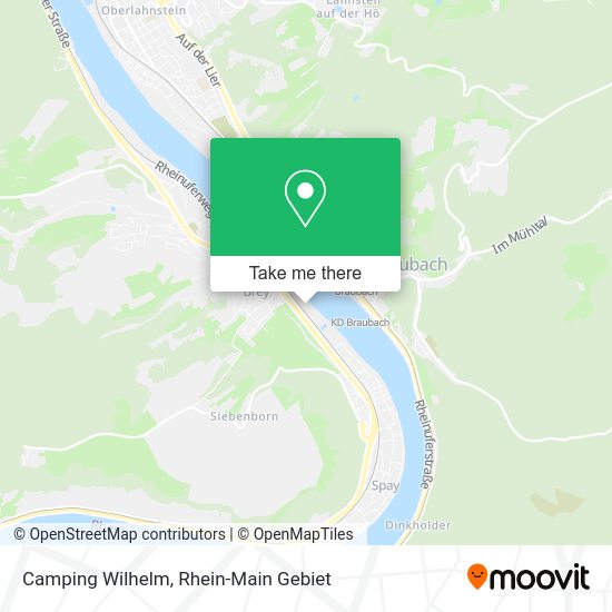 Карта Camping Wilhelm