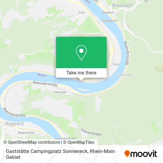 Карта Gaststätte Campingplatz Sonneneck