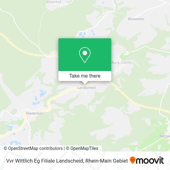 Карта Vvr Wittlich Eg Filiale Landscheid