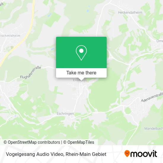Карта Vogelgesang Audio Video
