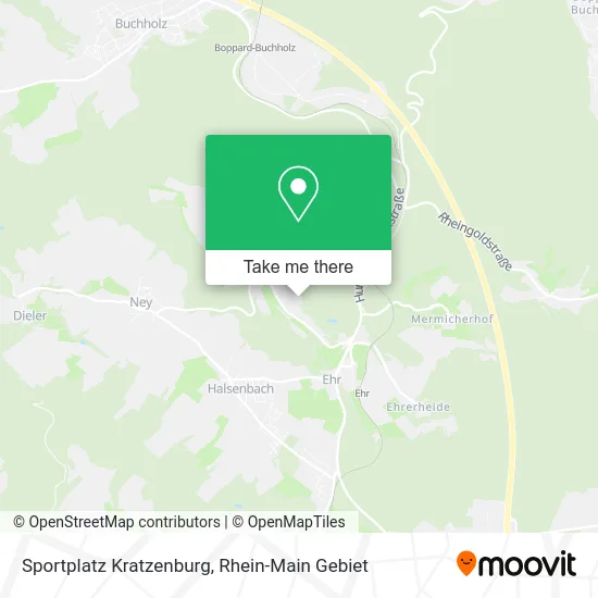 Карта Sportplatz Kratzenburg