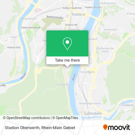 Карта Stadion Oberwerth
