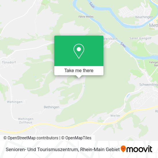 Карта Senioren- Und Tourismuszentrum