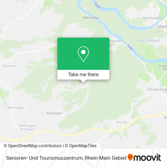 Карта Senioren- Und Tourismuszentrum