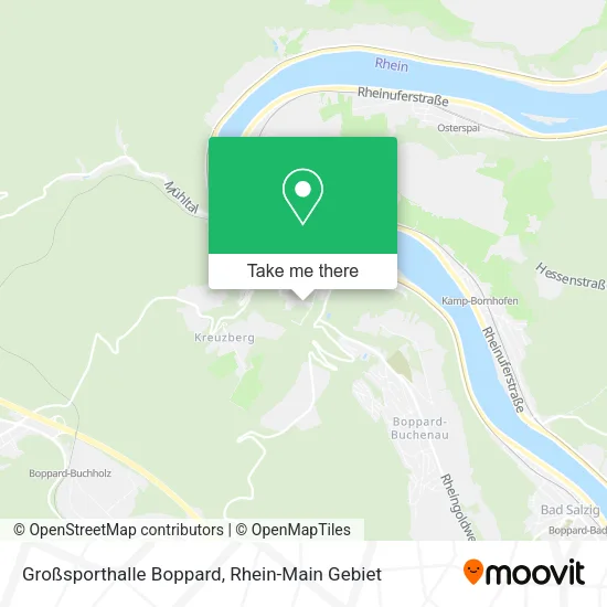 Карта Großsporthalle Boppard