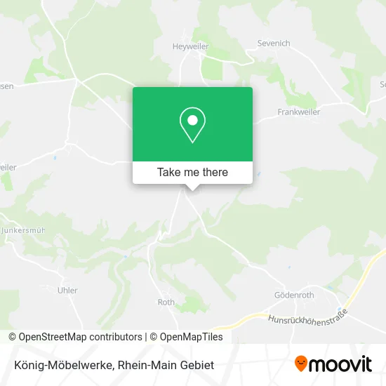 Карта König-Möbelwerke
