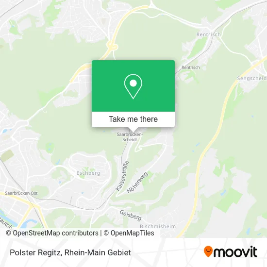 Карта Polster Regitz