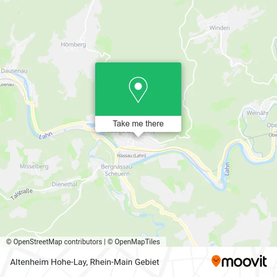 Карта Altenheim Hohe-Lay