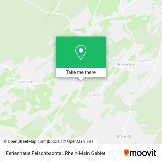 Карта Ferienhaus Felschbachtal