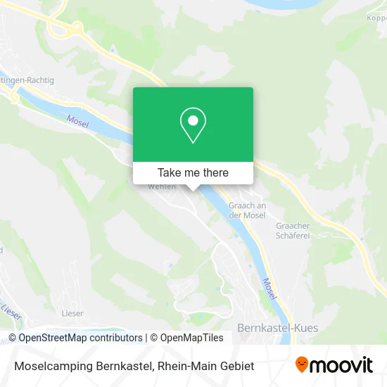 Карта Moselcamping Bernkastel