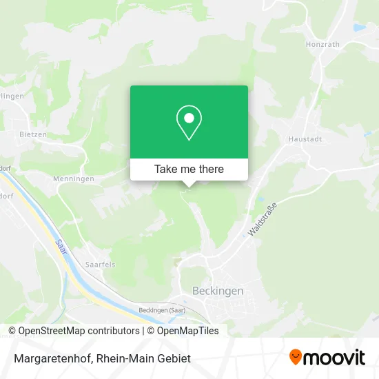 Карта Margaretenhof