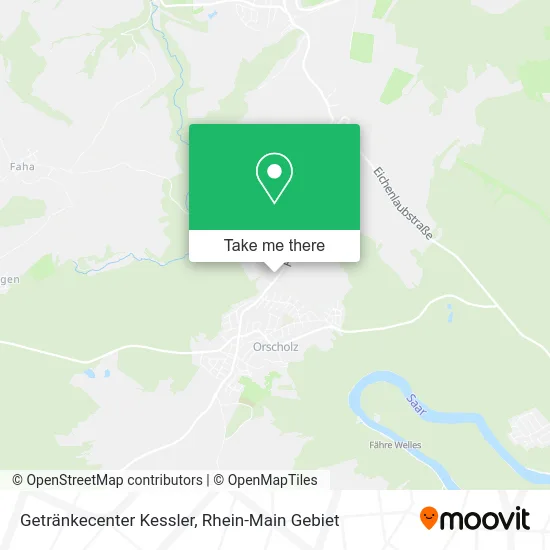Карта Getränkecenter Kessler