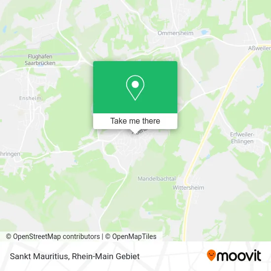 Карта Sankt Mauritius