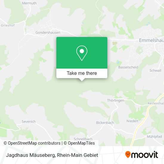 Карта Jagdhaus Mäuseberg