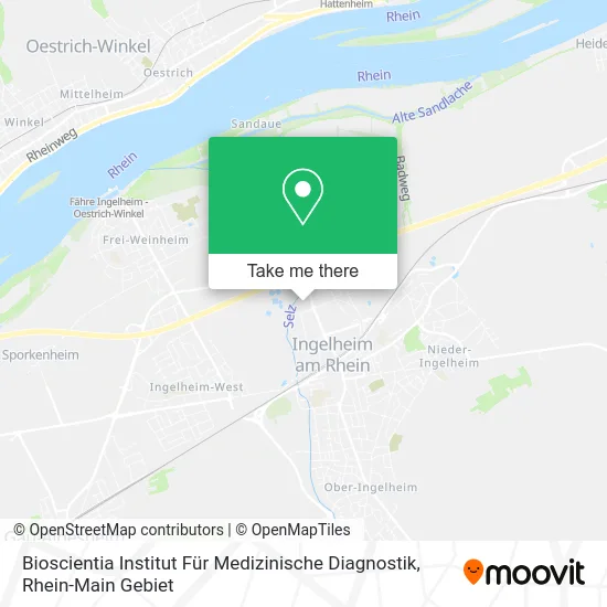 Карта Bioscientia Institut Für Medizinische Diagnostik