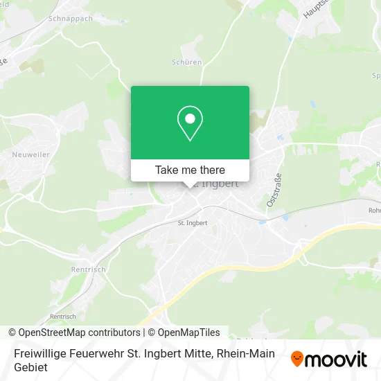 Карта Freiwillige Feuerwehr St. Ingbert Mitte