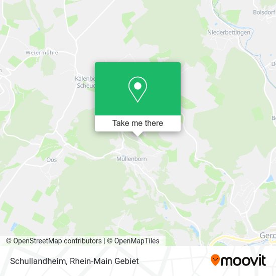 Карта Schullandheim