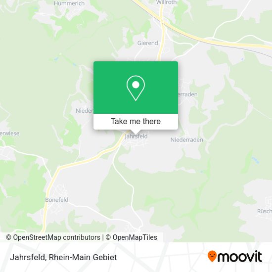 Карта Jahrsfeld