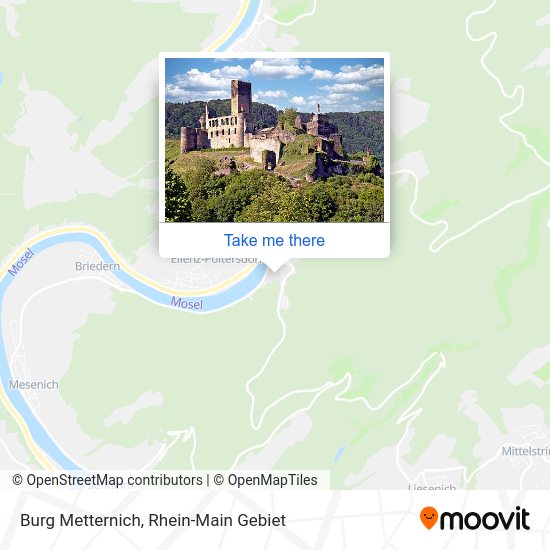 Карта Burg Metternich