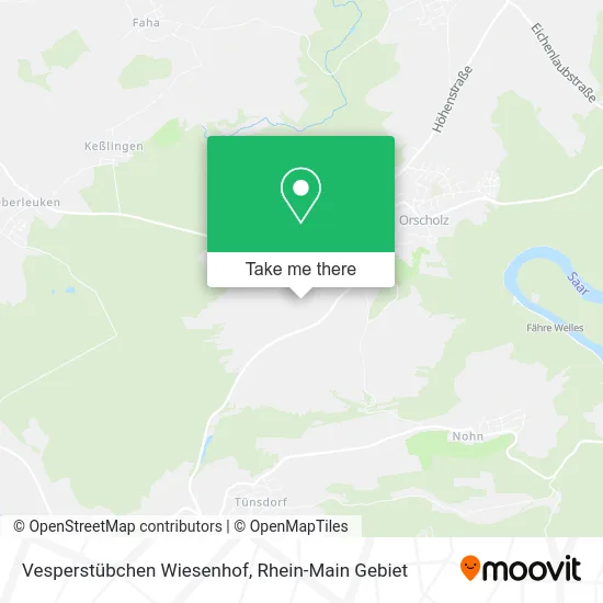 Карта Vesperstübchen Wiesenhof