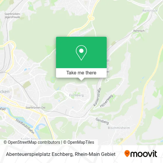 Карта Abenteuerspielplatz Eschberg
