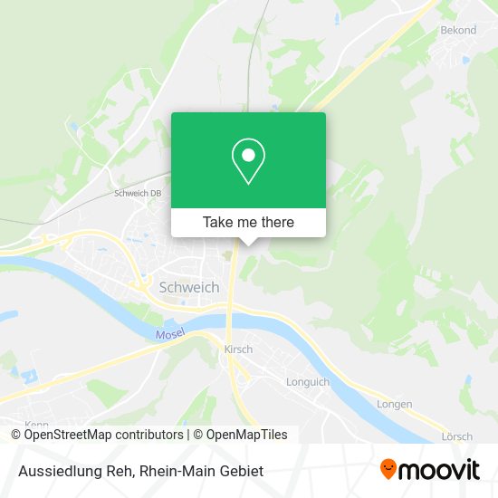 Карта Aussiedlung Reh