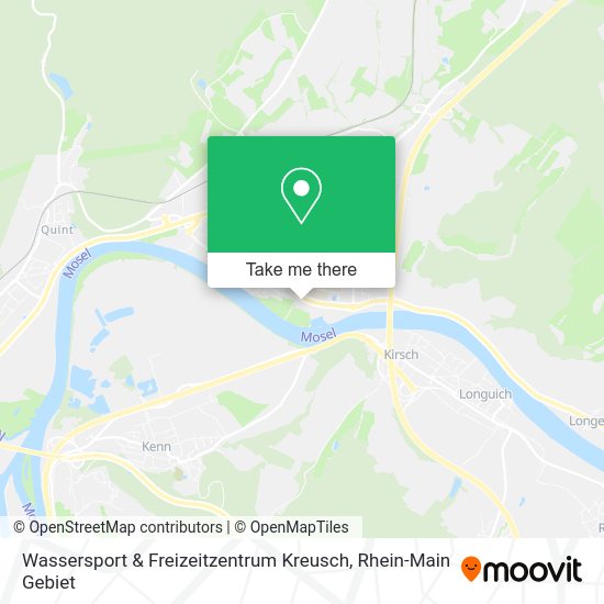 Карта Wassersport & Freizeitzentrum Kreusch