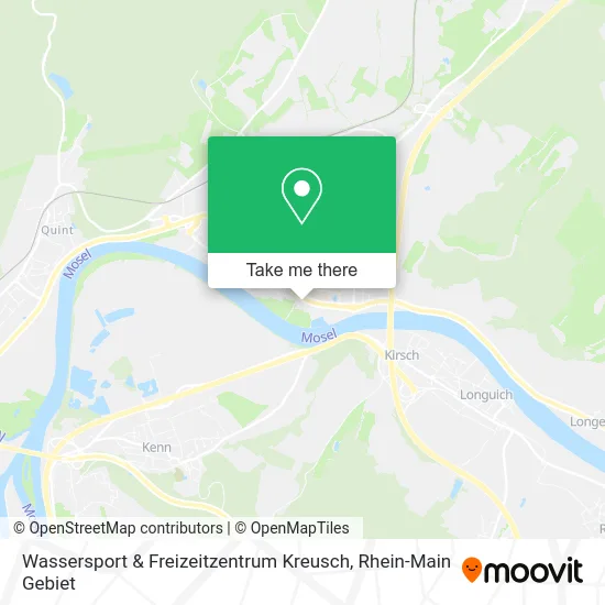 Карта Wassersport & Freizeitzentrum Kreusch