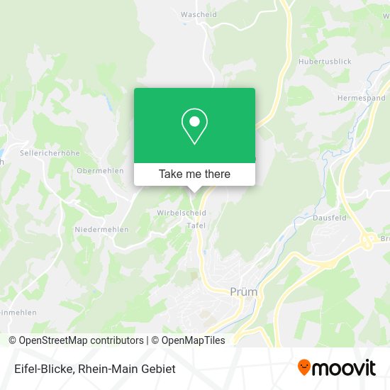 Карта Eifel-Blicke