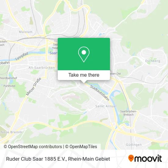 Карта Ruder Club Saar 1885 E.V.