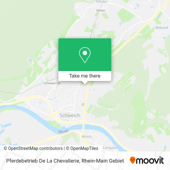 Карта Pferdebetrieb De La Chevallerie