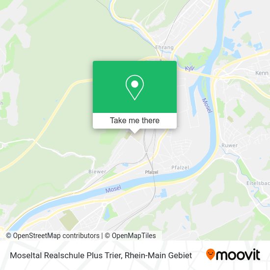 Карта Moseltal Realschule Plus Trier