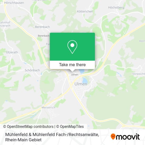 Карта Mühlenfeld & Mühlenfeld Fach- / Rechtsanwälte