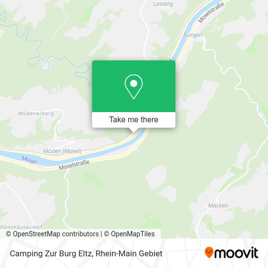 Карта Camping Zur Burg Eltz