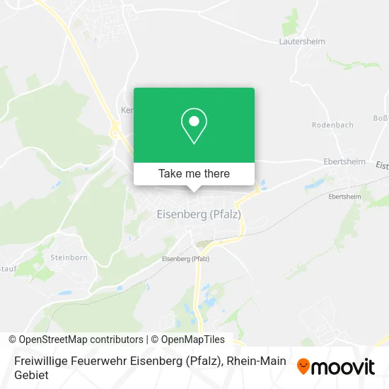 Карта Freiwillige Feuerwehr Eisenberg (Pfalz)