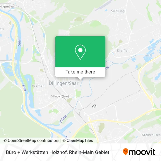 Карта Büro + Werkstätten Holzhof