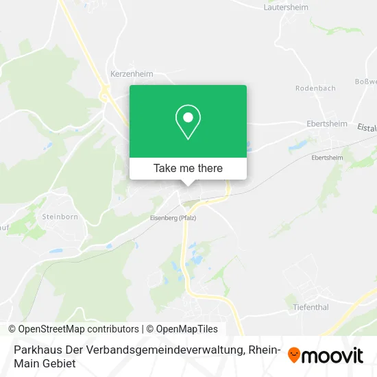 Карта Parkhaus Der Verbandsgemeindeverwaltung
