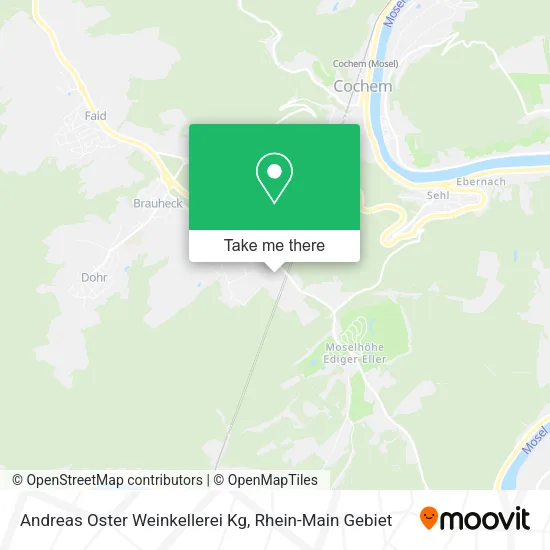 Карта Andreas Oster Weinkellerei Kg