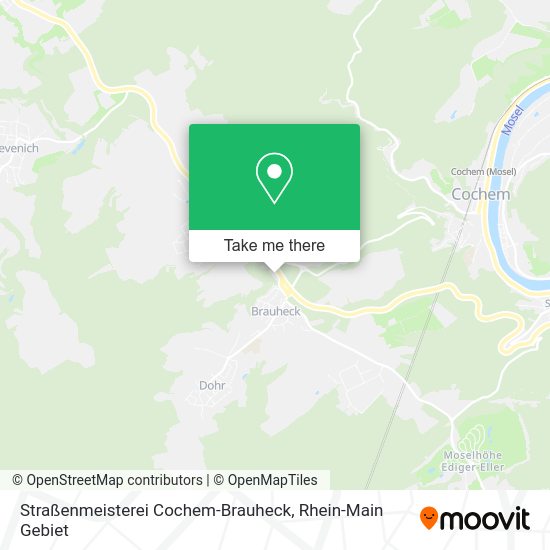 Карта Straßenmeisterei Cochem-Brauheck