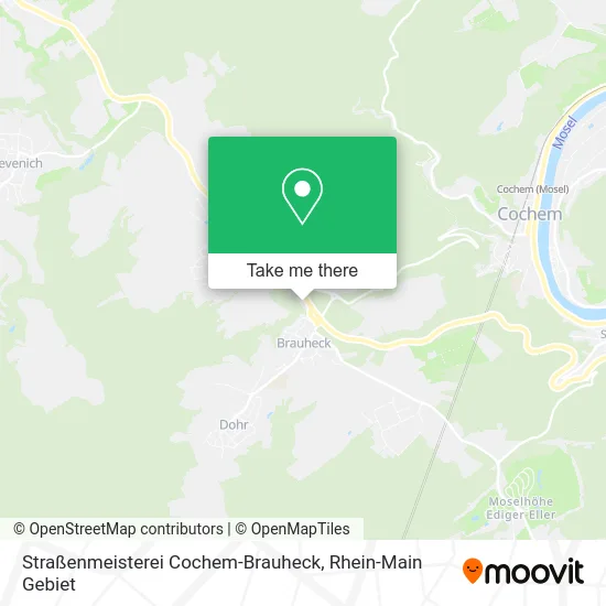 Карта Straßenmeisterei Cochem-Brauheck