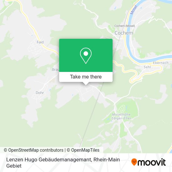 Карта Lenzen Hugo Gebäudemanagemant