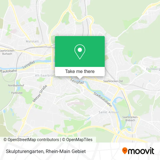 Карта Skulpturengarten